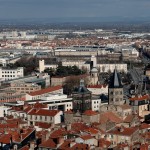 Est, eglise ND du port, Montferrand, stade Michelin